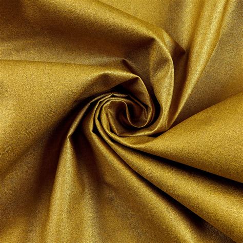 glisten metallic gold cotton fabric